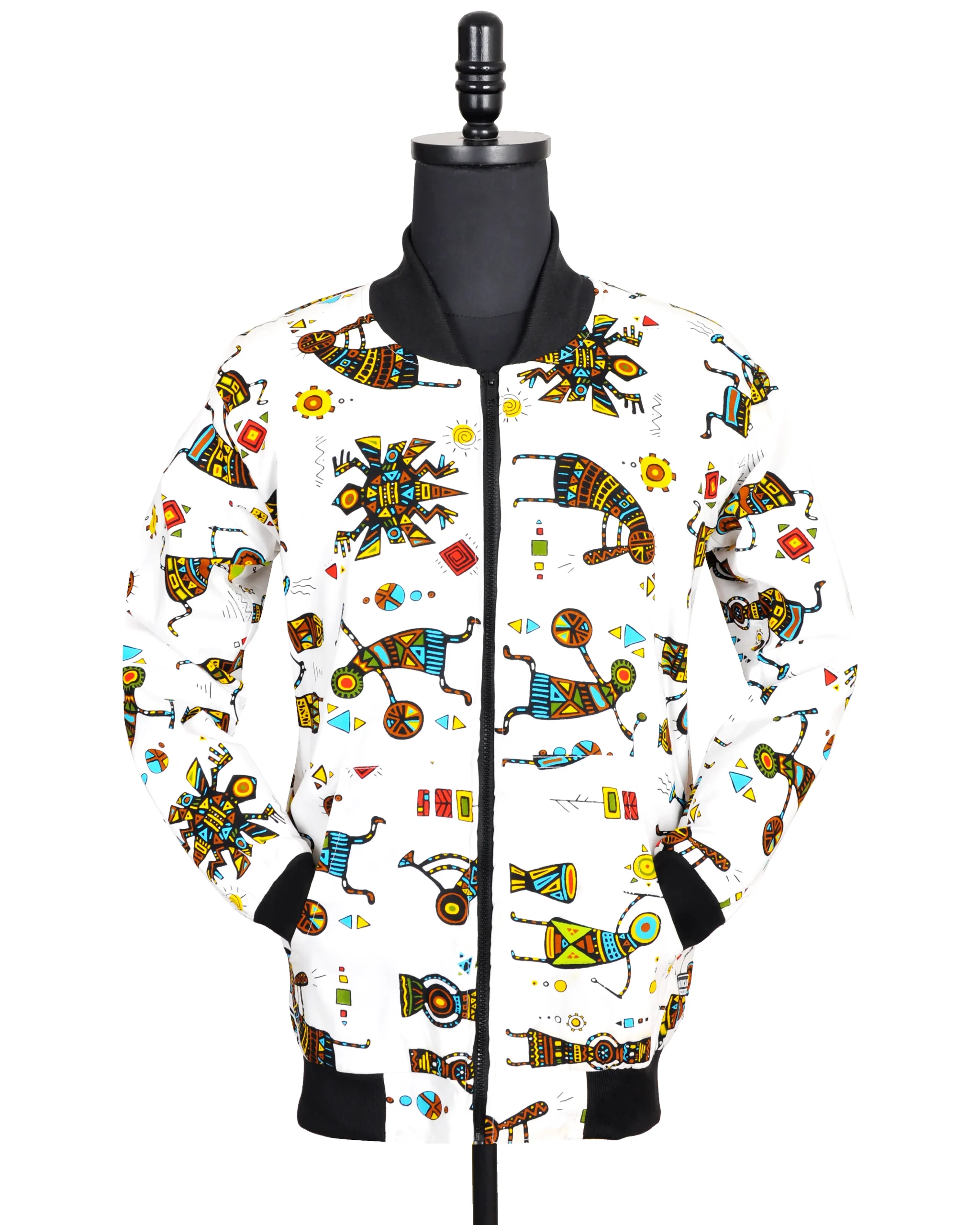 MGL2390 Travel Vintage Jackets – White