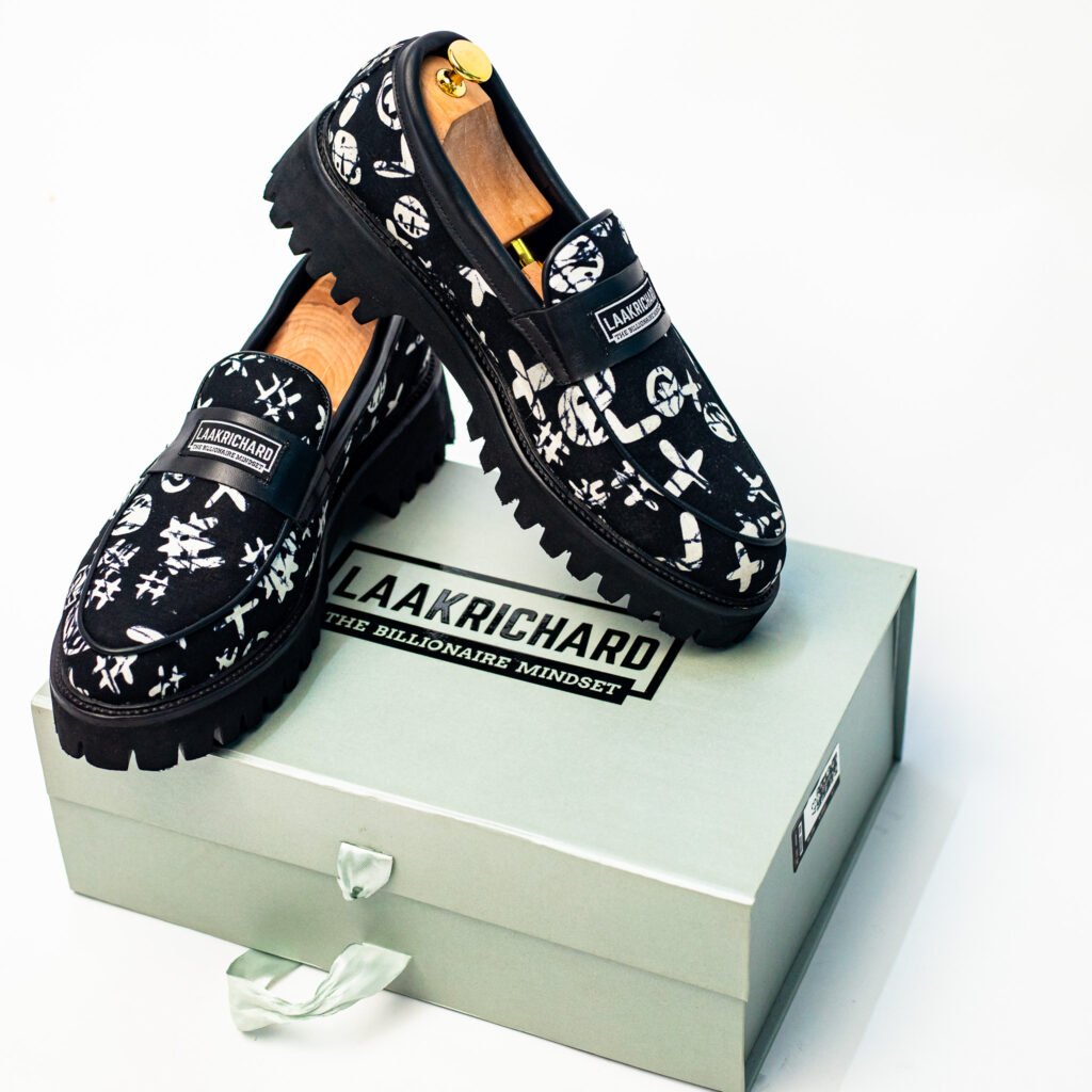 MGL2390-R10 Noir Vintage Loafer - LAAK RICHARD BRANDS